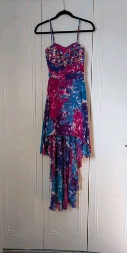 Deb pink high low - high,