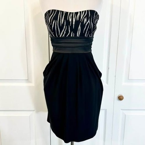 Deb strapless zebra print - deb,
