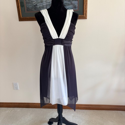 Deb colorblock cocktail dress - deb,