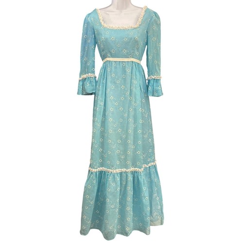 70s lorrie deb maxi dress - lorrie,