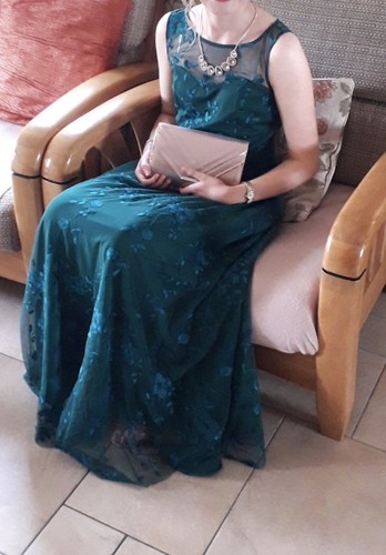Goddiva green formal prom - formal,