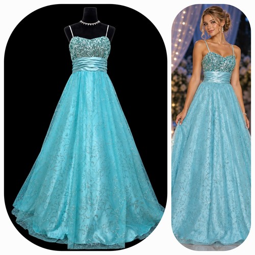 Y2k deb turquoise sequin - y2k,