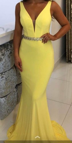 Amazing yellow formal - amazing, gala