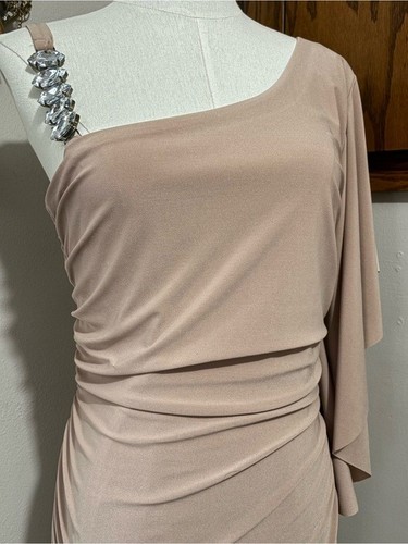Vintage deb tan ruched - vintage,